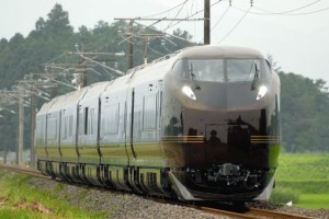 試運転中のE655系 試運転中のE655系